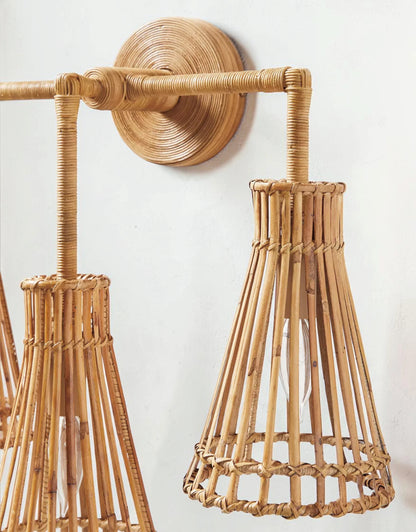 Cascaire Rattan Sconce