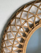 Thierry Round Rattan Wall Mirror
