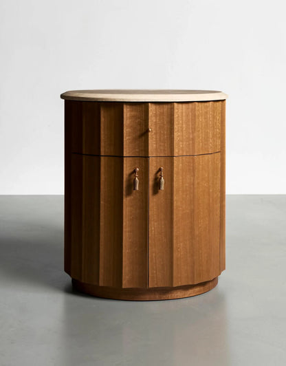 Ordara Fluted Nightstand
