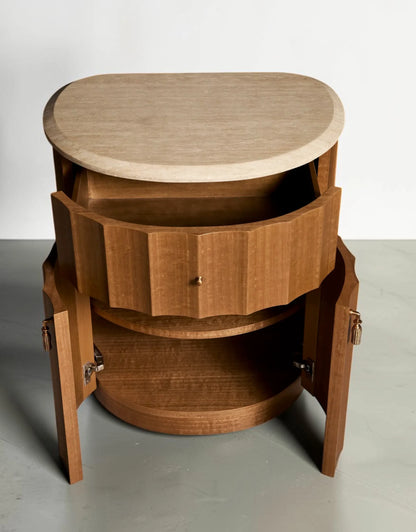 Ordara Fluted Nightstand