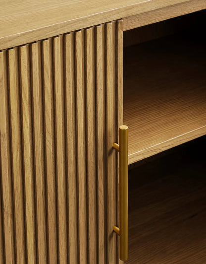 Finnely Wood Media Console